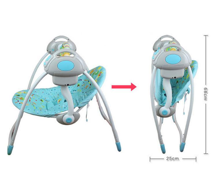 Automatic Baby Swing Electrical Bouncer - 32008 7 Automatic Baby Swing Electrical Bouncer - 32008