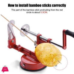 Potato Spiral Cutter
