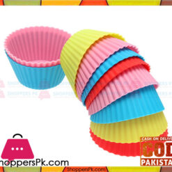 Silicone Cupcake Mold 6 Pcs