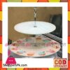 2 Layer Cake Stand Glass