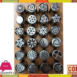 24 Pcs Russian Nozzles Stainless Steel