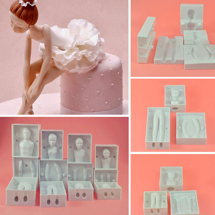 3D People Body Shape Mould Child 6