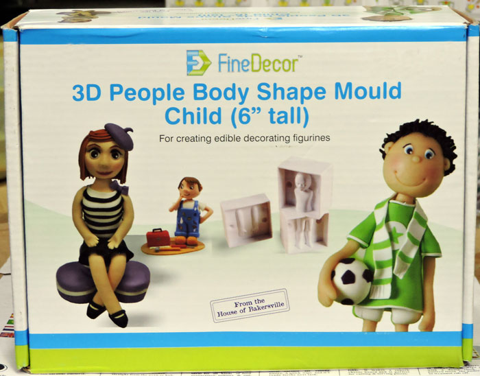 3D People Body Shape Mould Child 6