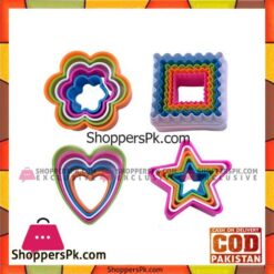 5Pcs Cookie Cutter Plastic