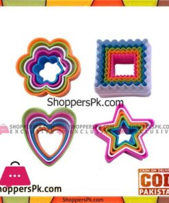 5Pcs Cookie Cutter Plastic