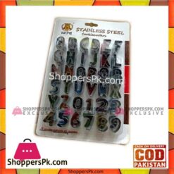 Alphabet Number Cookie Cutters