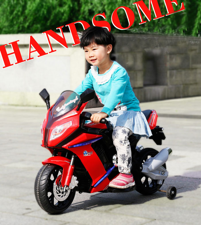 Battery Operated Heavy Bike - Jt 528 - For Age 2-6