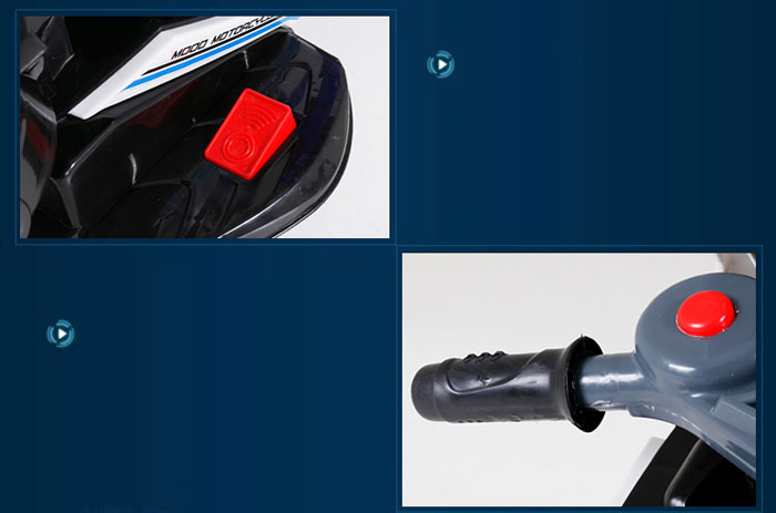 Battery Operated Heavy Bike - Jt 528 - For Age 2-6