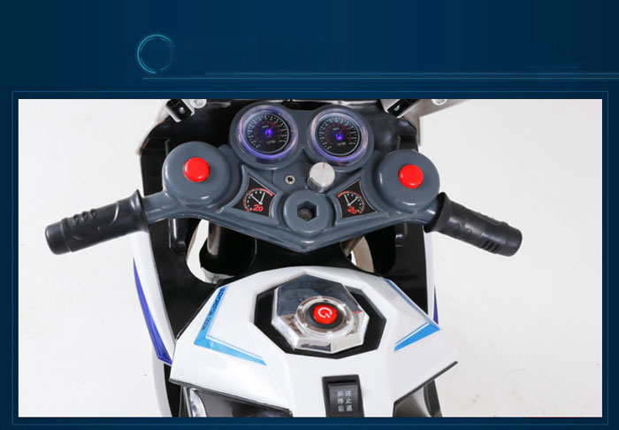 Battery Operated Heavy Bike - Jt 528 - For Age 2-6