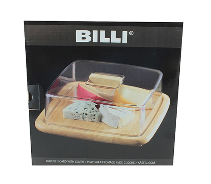 Billi Cheese Board Cake Dish With Cover Square Made In Thailand #Wp911 4 Billi-Cake-Dish-With-Acrylic-Cover-Square-Made-In-Thailand-2