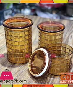 Bita Airtight Plastic Storage Container 3 Pcs Set Checkred