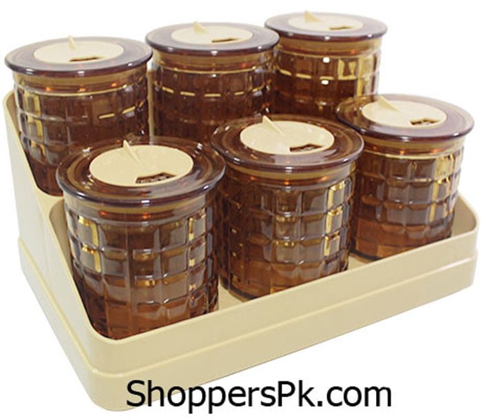 Bita Jar Set 6 Pcs Round