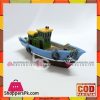 Boat Table Decoration 40-3C - Green/Blue