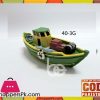 Boat Table Decoration 40-3G - Green/Yellow