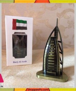 Burj Al Arab Model Pewter Metal 15 cm