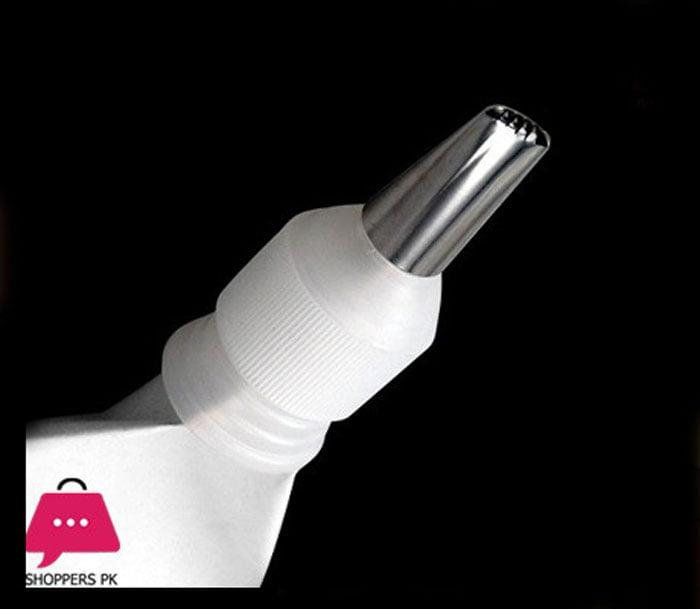 Cake Decoration Silicone Icing Bag With 6 Nozzles