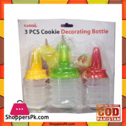 Cake Decorator Bottle Set 3Pcs