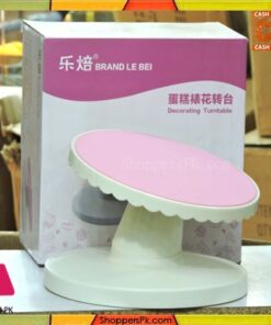 Revolving cake stand Plastic Cake Turntable