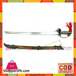 Chinese Horse Sword Decoration Steel Blade No Edge 66 cm