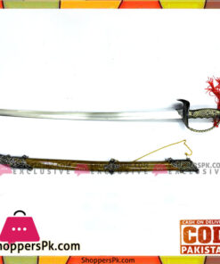 Chinese Horse Sword Decoration Steel Blade No Edge 66 cm