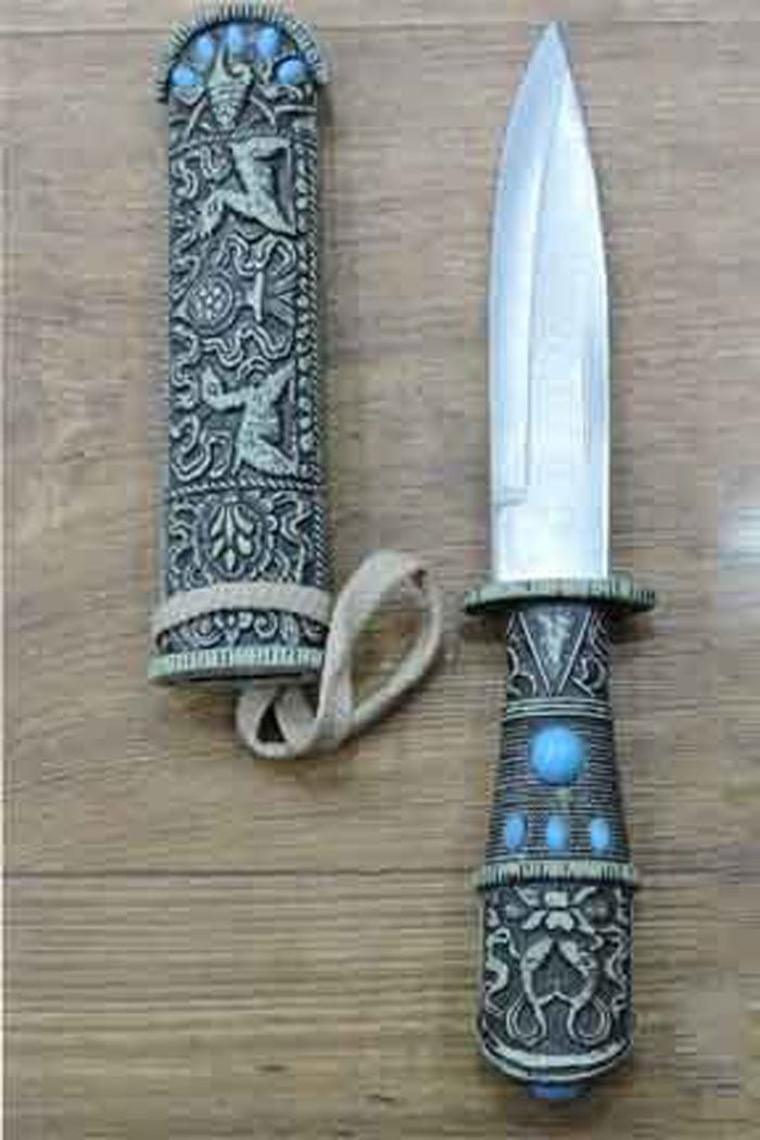 Chinese Sword Decoration Steel Blade No Edge