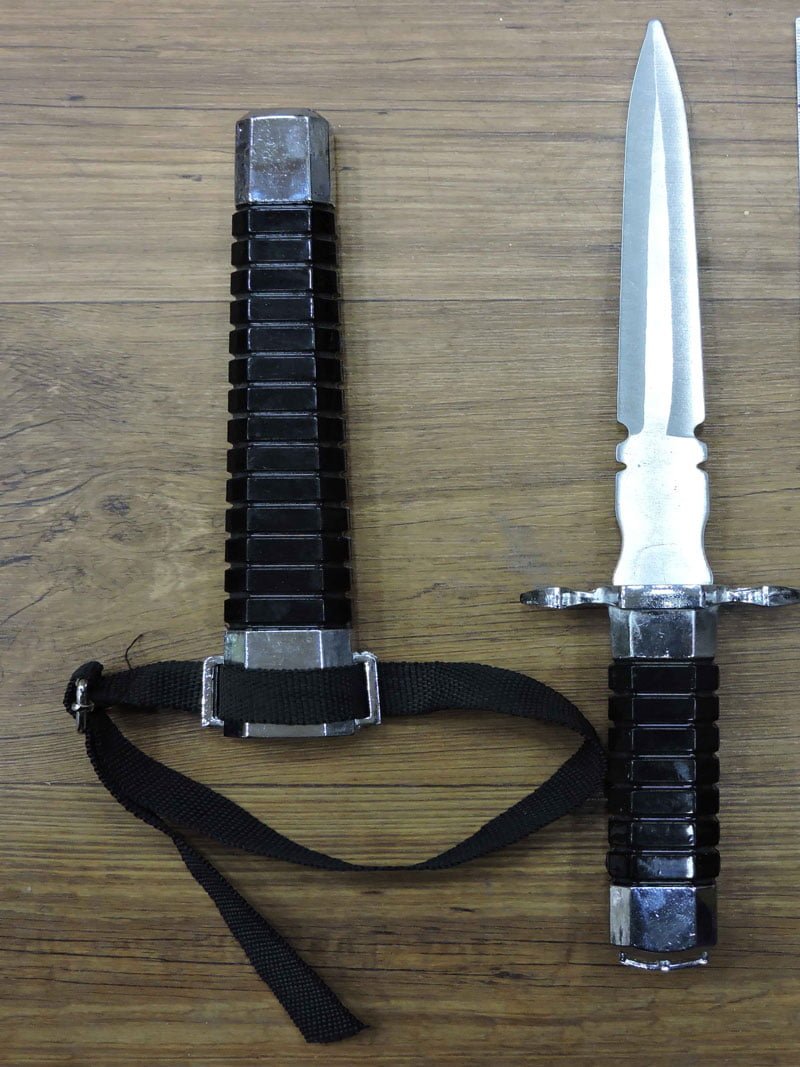 Chinese-sword-Decoration-Steel-Blade-No-Edge-29cm-1