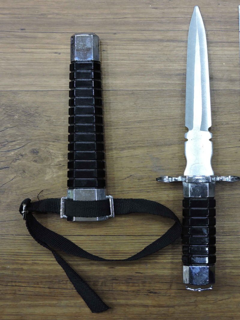 Chinese-Sword-Decoration-Steel-Blade-No-Edge-29Cm-1