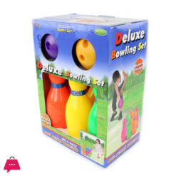 Deluxe Bowling Set Toy For Kids 6 PINS & 2 BALLS