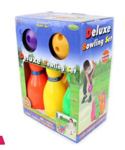 Deluxe Bowling Set Toy For Kids 6 PINS & 2 BALLS