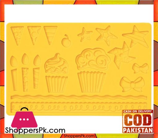Fondant Silicone Mold Kids Party