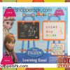 Frozen Learning Easel Board Frozen 3 in 1