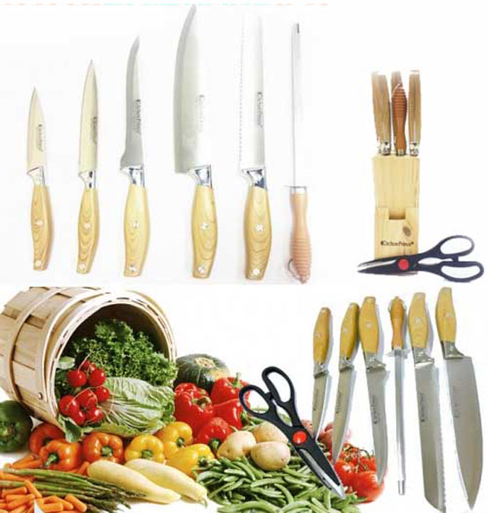 Kitchen Prince 8 Pcs Knives Set 4 Kitchen Prince 8Pcs Knives Set