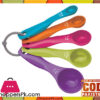 Measuring Spoons Multi Color 5 Pieces