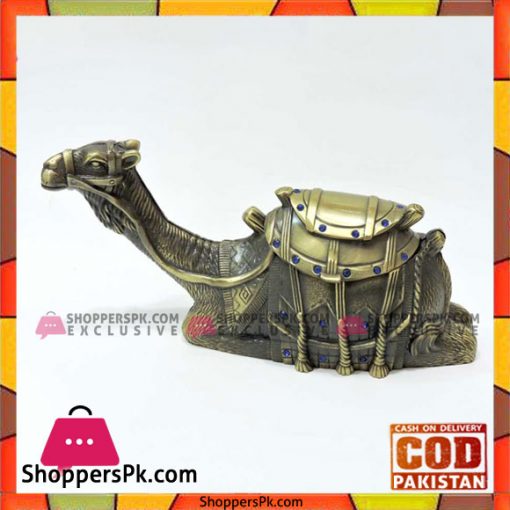Pewter Metal Camel Jewellery Box