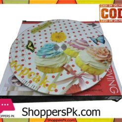 Revolving Glass Cake Stand and Turntable