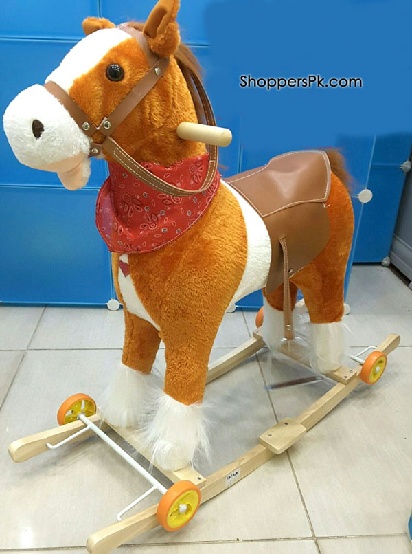 Rocking Horse With Wheels Small