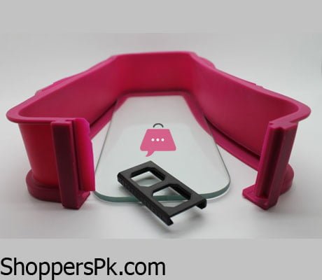 Silicone Cakepan Rectangular &Amp; Tempered Glass Base