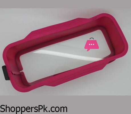 Silicone Cakepan Rectangular &Amp; Tempered Glass Base