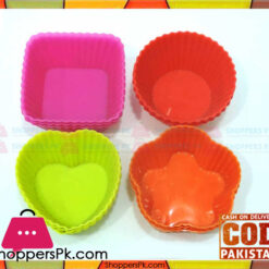 Silicone Cupcake Molds 12 Pcs