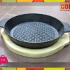 Sizzler Plate With Wooden Base - 23 Cm 2 Sizzler Plate With Wooden Base - 23 Cm