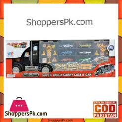 Speed Wheel Super Truck Carry Case & Cars 1:28