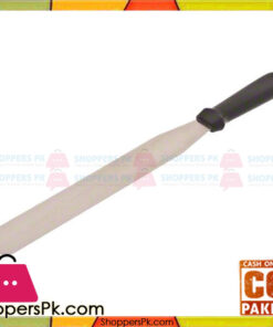 Stainless Steel Icing Spatula With Black Handle 12 Inch