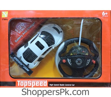Top Speed 1:20 scale Radio Control steering wheel car