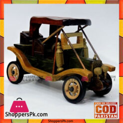 Wooden Antique Car Table Decoration Office Desk Car 12 Inch