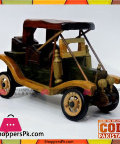 Wooden Antique Car Table Decoration Office Desk Car 12 Inch