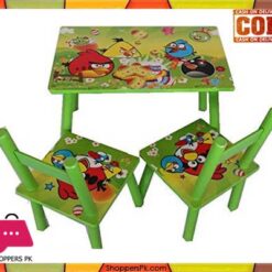 Wooden Table Chair Set 3pcs