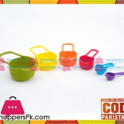 Yangi Measuring Cup And Spoon Set 6 Pcs