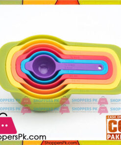 Yangi Measuring Cup and Spoon Set 6 pcs