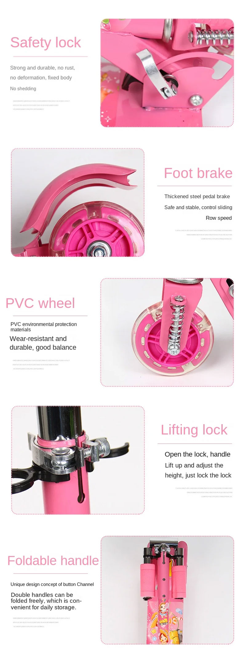 Flashing Wheel Scooty For Kids - Bacho Ki Scooty Light Wheel 3-10 Years