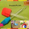Silicone Spatula &Amp; Brush Set 2Pcs